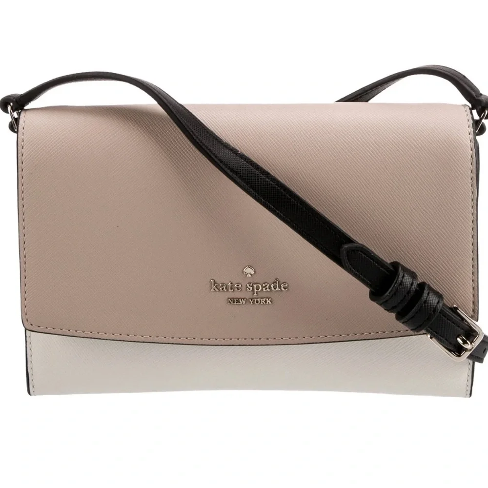 Kate Spade Perry Leather Blush Crossbody Bag
